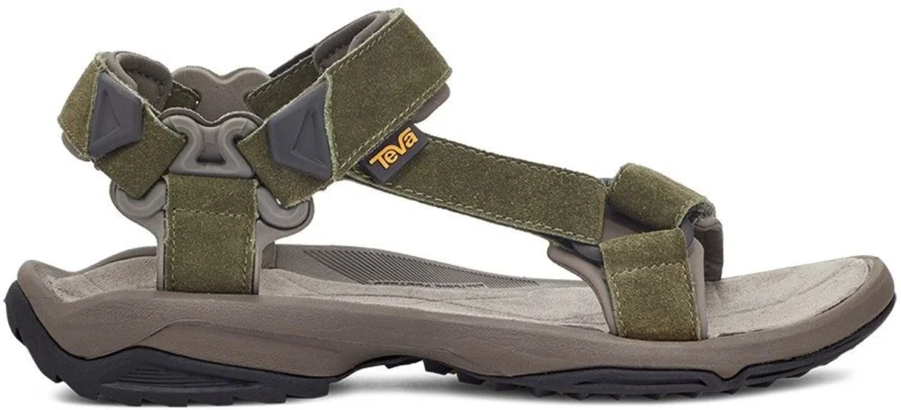 M's Terra Fi Lite Suede Dark Olive risnedsättning