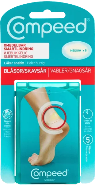 Populärt val Skavsårsplåster Medium
