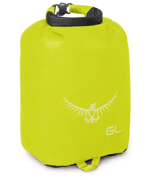 Ultralight DrySack 6L Electric Lime Fri frakt