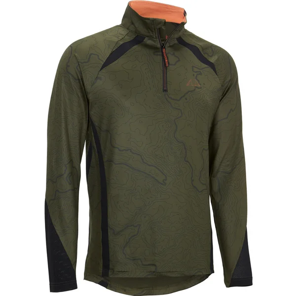 Erbjudandepris M's Alpha Antibite Sweater RE-ECO Printed Green