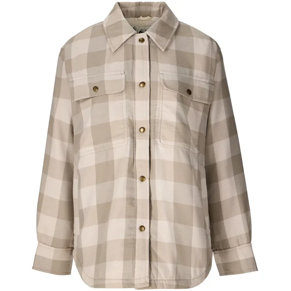 Endast denna vecka W's Ridgefield Sherpa Flannel Jacket Grey