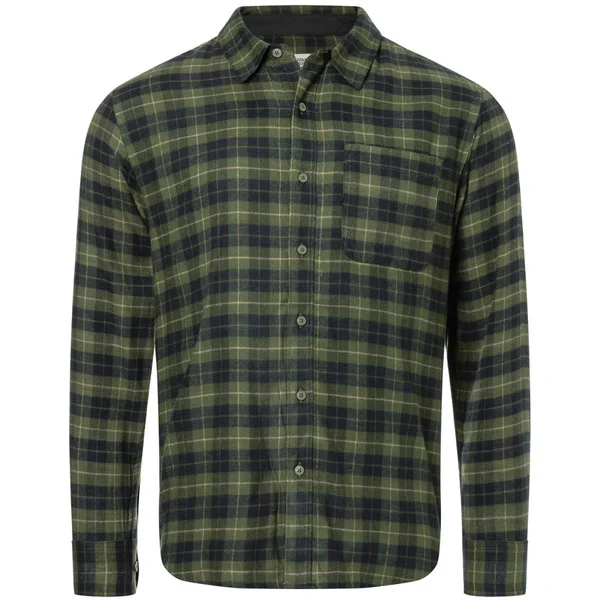 Populärt val M's Rush Creek Lightweight Flannel LS Green