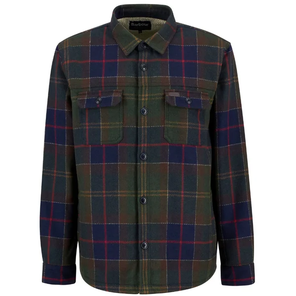 M's Willberry Regular Brushed Check Overshirt Classic Tartan Säker betalning