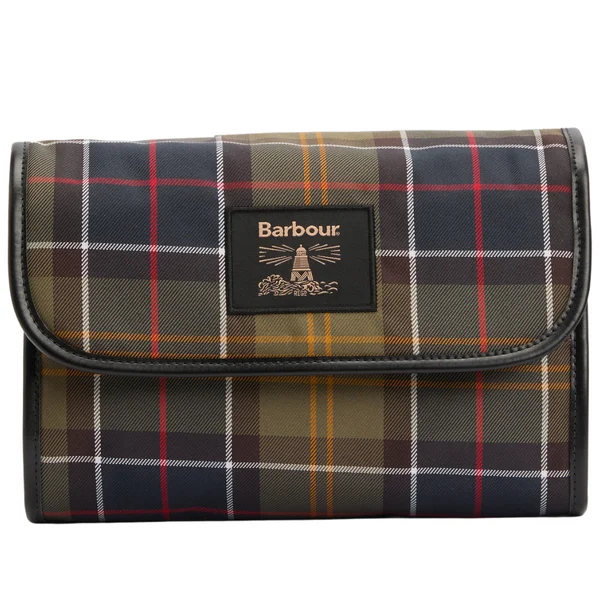 Endast idag M's Tartan Hanging Washbag Classic/Beacon