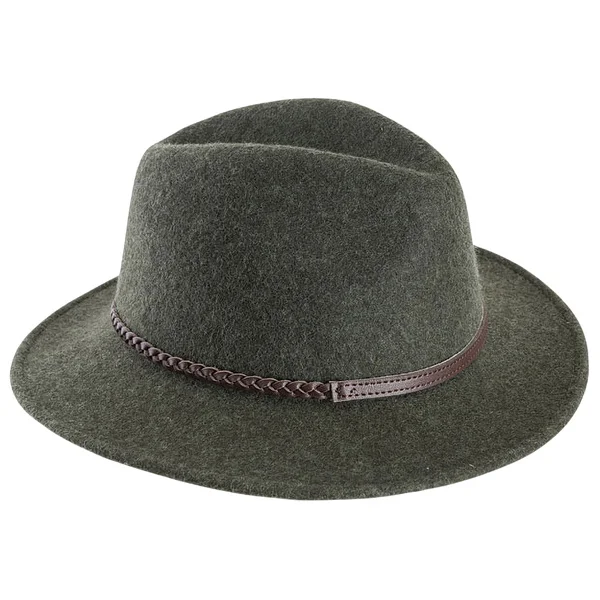 W's Tack Fedora Olive Melange Snabb leverans