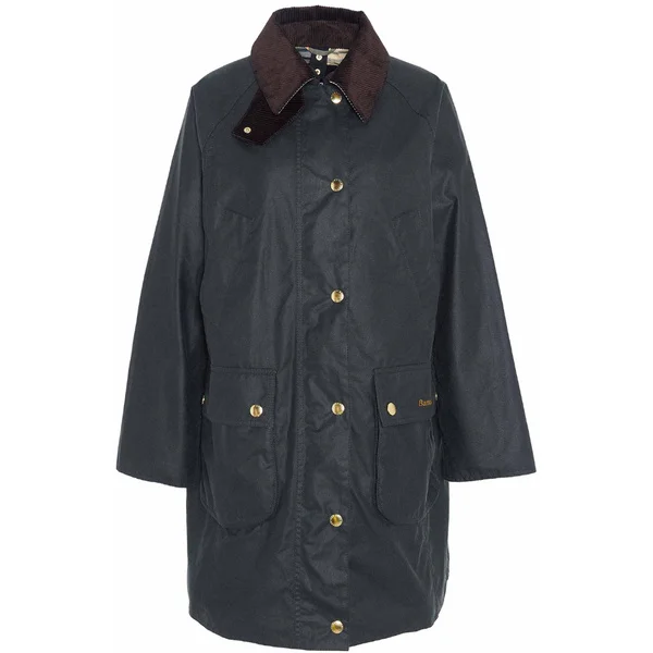 W's Long Beadnell Wax Jacket Sage/Ancient Kampanjpris
