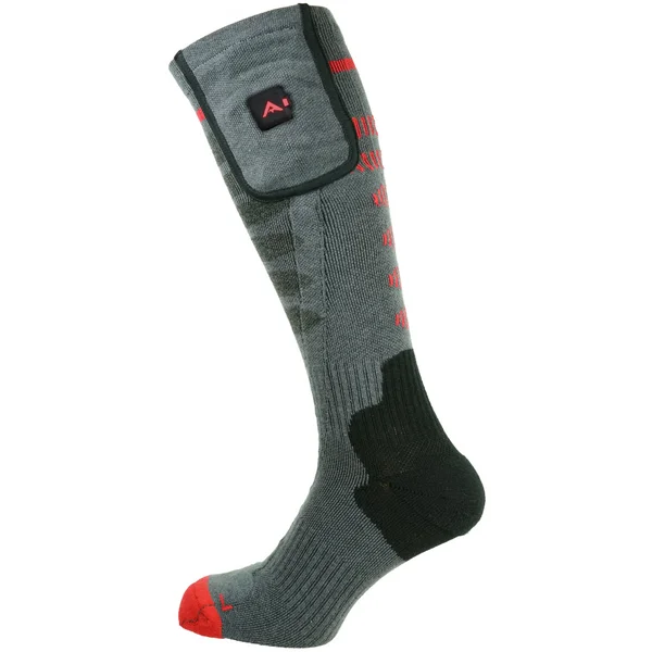Snabb leverans Heat SurroundActive Tunn Värmestrumpa inkl Powerbank Basic Grey