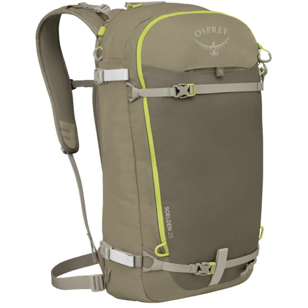 M's Soelden 25L Skidryggsäck Olive Tan/Earl Grey Trygg betalning