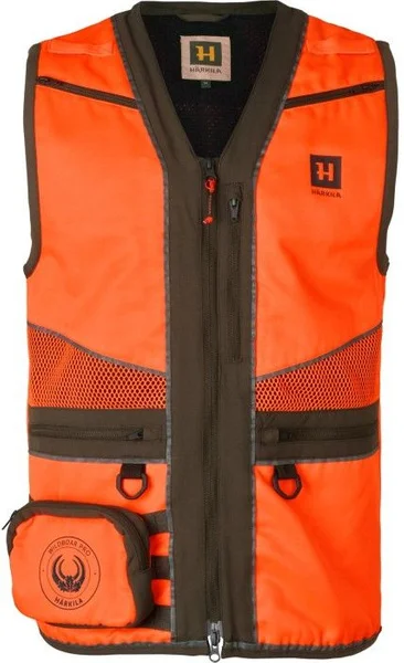 Extra rabatt Wildboar Pro Waistcoat Orange Blaze/ Brown