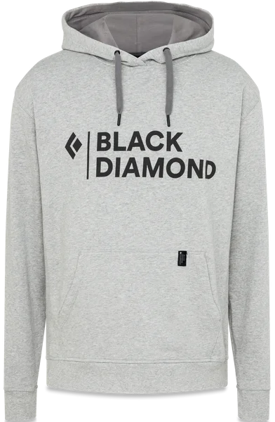 Endast denna vecka M Stacked Logo Hoody Nickel Heather