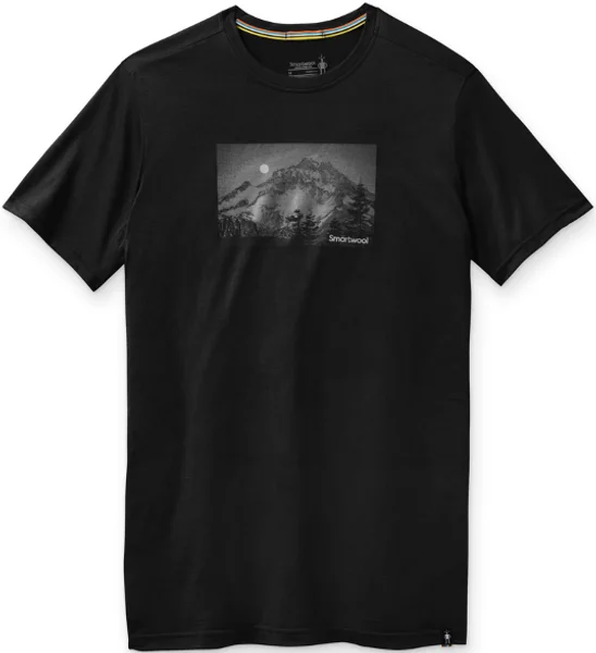 Nyhet M MS150 Mount Hood Moon Tee Black