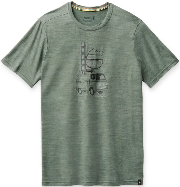 Säker betalning M MS150 Van Days Tee Sage
