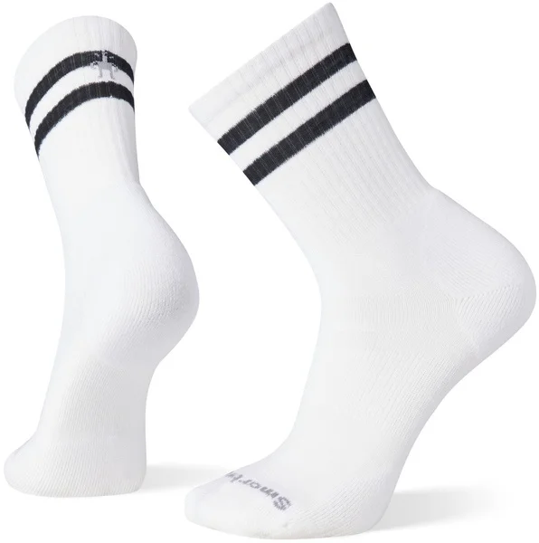 Rabatter Athletic Targeted Cushion Stripe Crew White-Black