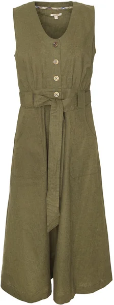 W's Rutherglen Midi Dress Dusky Khaki Rea