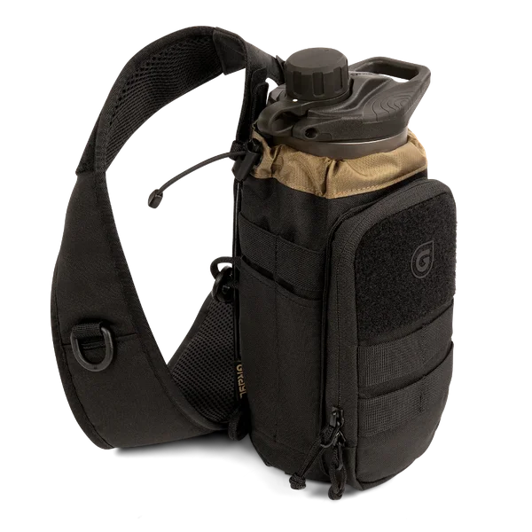 Mission Bottle Sling Covert Black Reapris