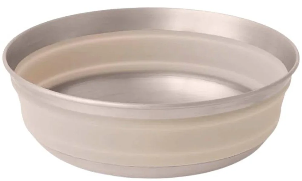 Sea To Summit Detour Stainless Steel Collapsible Bowl L Grey Reapris
