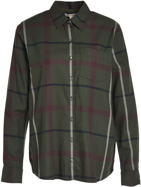 Begränsat erbjudande W's Oxer Check Shirt Olive/Black Check