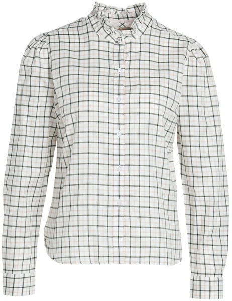 Populär W's Daffodil Shirt Cloud/Gardenia