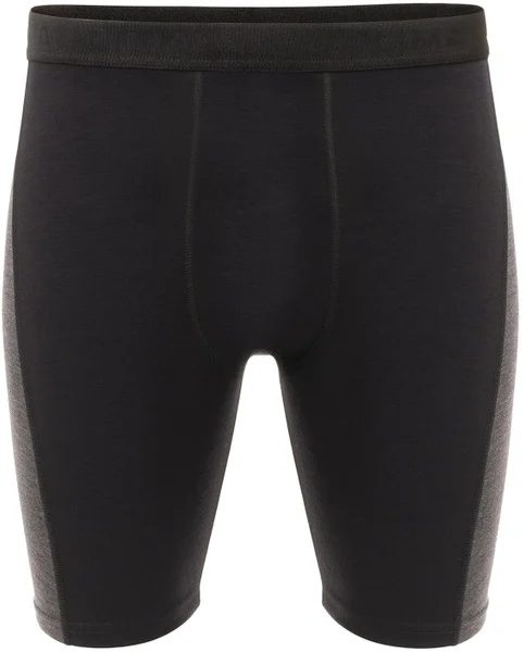 Aclima WarmWool Shorts Long w/WindWool Man V2 Jet Black/Marengo Kundfavorit