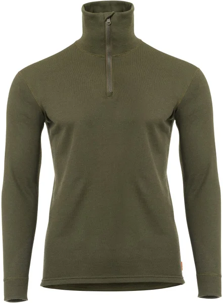 Populär Aclima WoolTerry Polo Man Olive Night