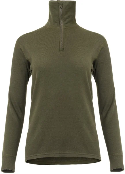 Nyhet Aclima WoolTerry Polo Woman Olive Night