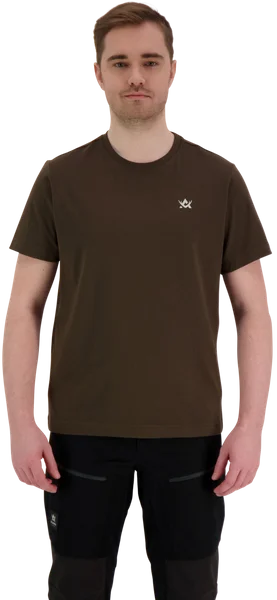 M's Freedom T-shirt Moss Brown Fynd