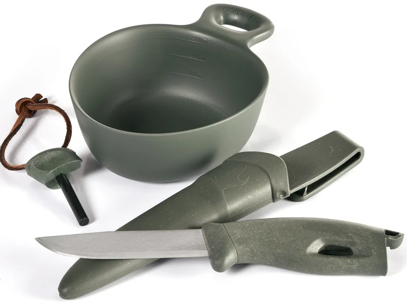 Billig Bushcraft Kit Sagegreen