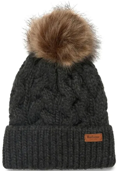 Säker betalning W's Penshaw Cable Beanie Charcoal