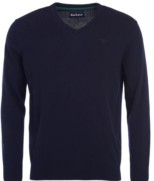 Kampanjpris M's Essential Lambswool V-Neck Navy
