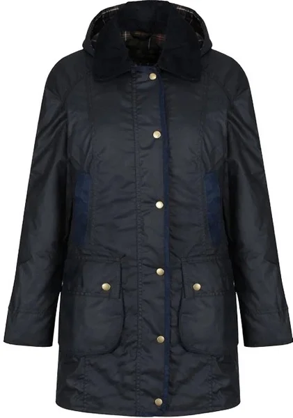 Sista chansen W's Bower Wax Jacket Navy/Classic