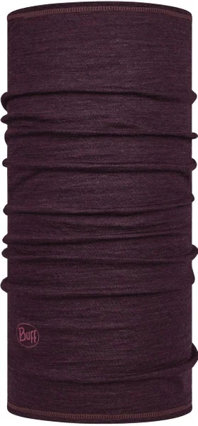 Lightweight Merino Wool Solid Deep Purple Snabb frakt