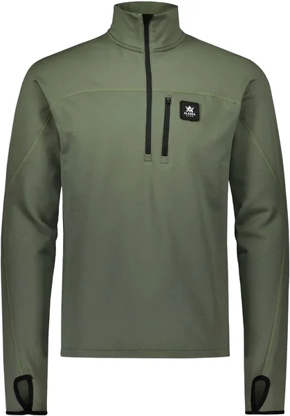 M's ThermoDry Half-Zip Top Olive Erbjudandepris