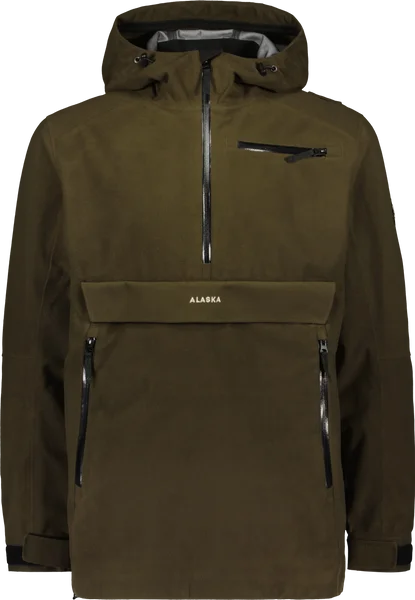 M's Performance Anorak Moss Brown Kampanjpris