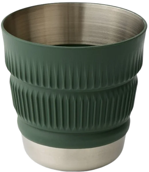 Detour Stainless Steel Collapsible Mug Green Lågt pris