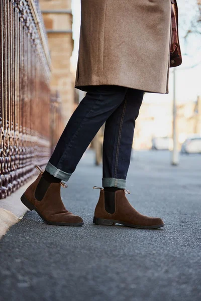 2391 Dress Ankle Boot Brown Unisex Premium