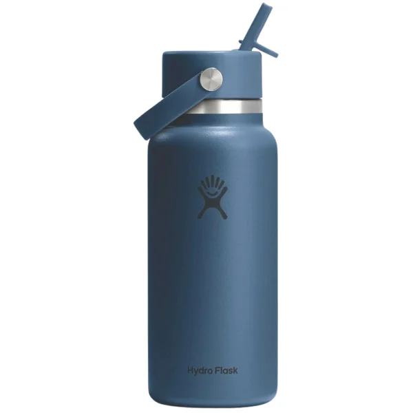 Beställ idag Wide Flex Straw Cap 32 oz (946 ml) Harbor Blue