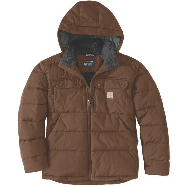 Snabb frakt Carhartt M's Montana Loose Fit Insulated Jacket Red Duck