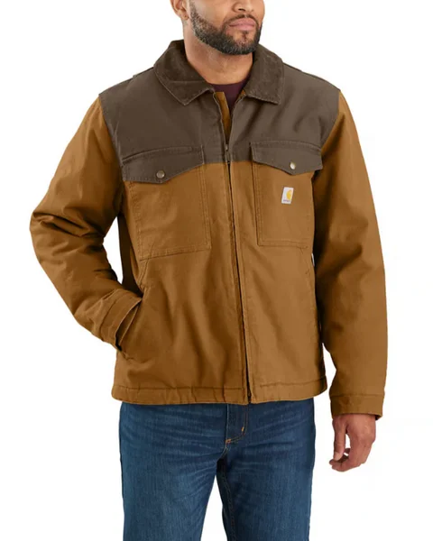 Montana Duck Insulated Jacket CARHARTT BROWN/COFFEE Fri frakt