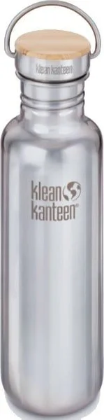Reflect 800 ml (w/Bamboo Cap) Mirrored Stainless Säker betalning
