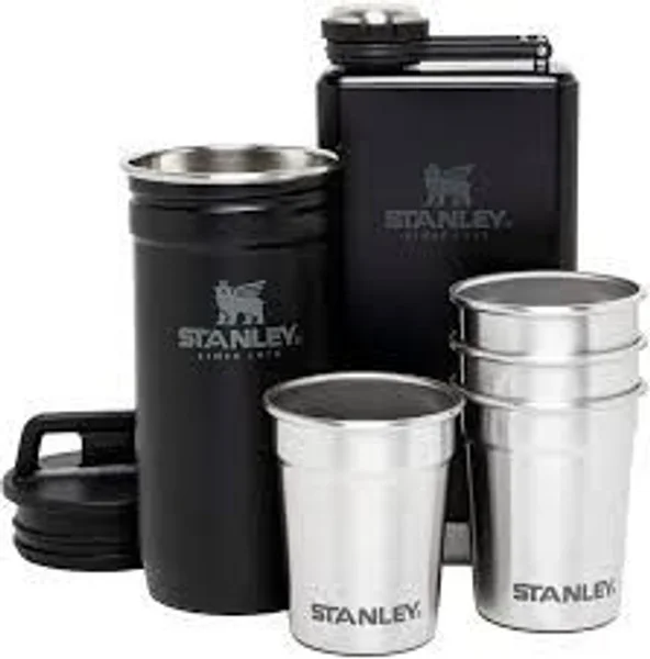 Begränsat antal Adventure Shot + Flask Gift Set Matte Black