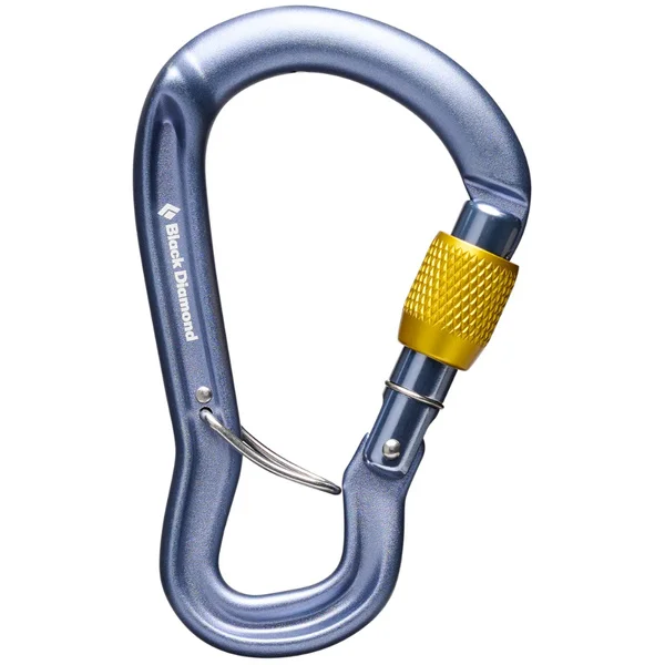 Gridlock Screwgate Carabiner Gray Nyhet