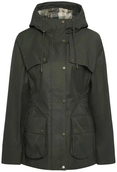 Köp online W's Maple Waterproof Jacket Olive/Ancient Tartan