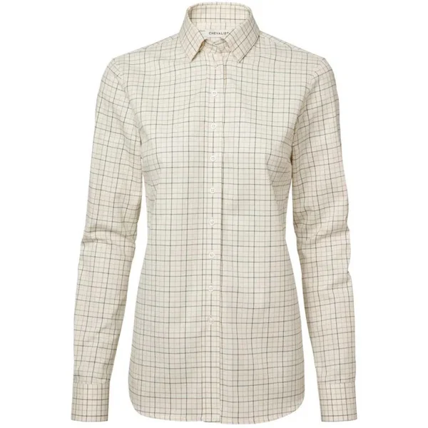 Kampanj Chorley Shooting Fit Shirt Rifle Green Tattersall