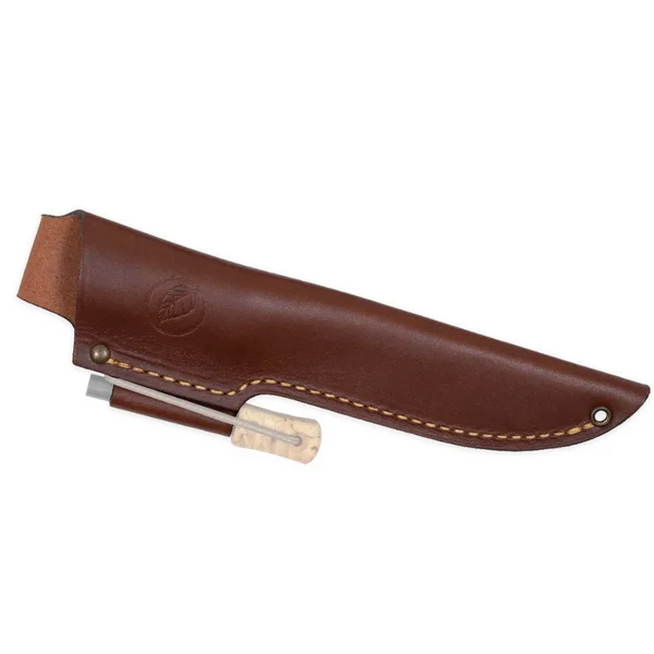 No.14 Bushcraft Fodral Swedish Forest Knife Cognac Lågt pris