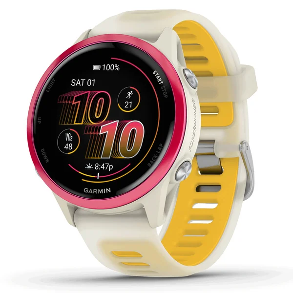 Erbjudandepris Forerunner 570 - 42mm Bone/Raspberry/Mango