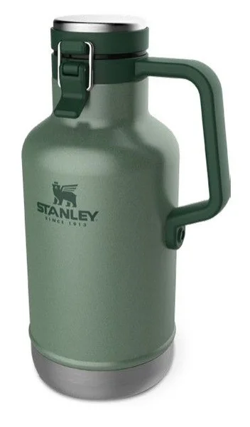 Fri frakt Classic Beer Growler 1.9L Hammertone Green