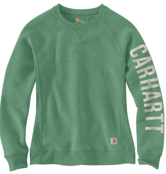 Köp online Carhartt W's Clarksburg Crewneck Sweatshirt Boreal Heather