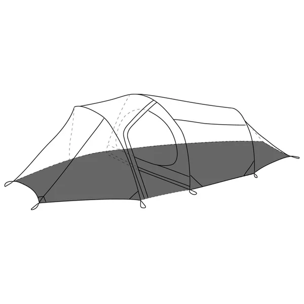 Erbjudandepris Explorer Pro 3 Footprint Stone gray / Ruby Red