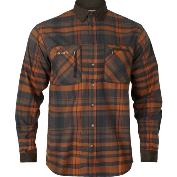 Kampanj M's Pajala Shirt Bombay Brown