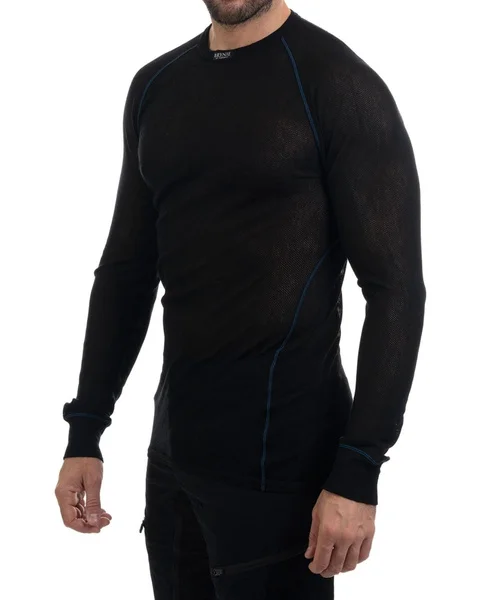 Wool Thermo Light Shirt Black Fynd